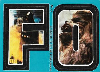 1980 O-Pee-Chee The Empire Strikes Back - Stickers #34 F O Front