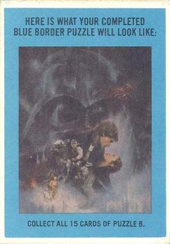 1980 O-Pee-Chee The Empire Strikes Back - Stickers #56 Darth Vader Back