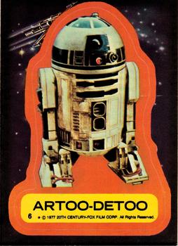 1977 O-Pee-Chee Star Wars - Stickers #6 Artoo-Detoo Front