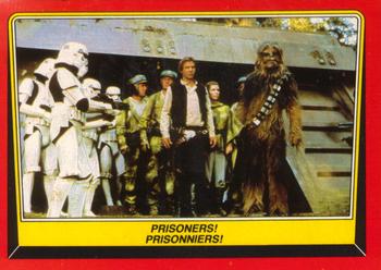 1983 O-Pee-Chee Star Wars: Return of the Jedi #104 Prisoners! Front