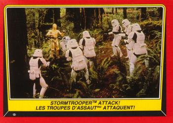 1983 O-Pee-Chee Star Wars: Return of the Jedi #113 Stormtrooper Attack! Front