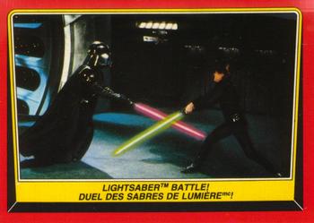 1983 O-Pee-Chee Star Wars: Return of the Jedi #120 Lightsaber Battle Front