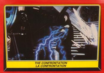 1983 O-Pee-Chee Star Wars: Return of the Jedi #122 The Confrontation Front