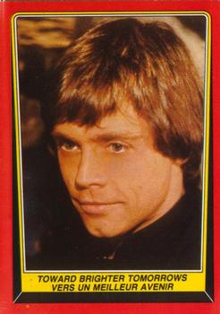 1983 O-Pee-Chee Star Wars: Return of the Jedi #130 Toward Brighter Tomorrows Front
