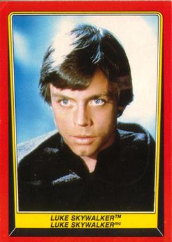 1983 O-Pee-Chee Star Wars: Return of the Jedi #2 Luke Skywalker Front