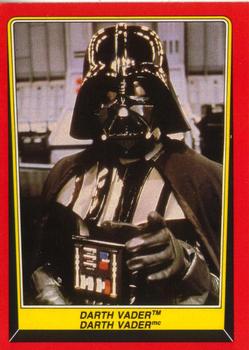 1983 O-Pee-Chee Star Wars: Return of the Jedi #3 Darth Vader Front
