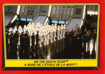 1983 O-Pee-Chee Star Wars: Return of the Jedi #54 On the Death Star Front