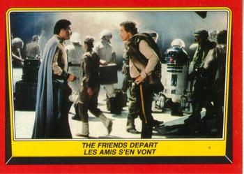1983 O-Pee-Chee Star Wars: Return of the Jedi #65 The Friends Depart Front
