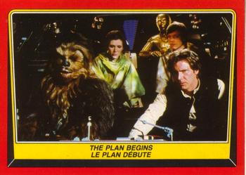 1983 O-Pee-Chee Star Wars: Return of the Jedi #67 The Plan Begins Front