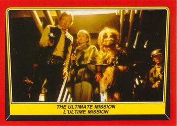 1983 O-Pee-Chee Star Wars: Return of the Jedi #99 The Ultimate Mission Front