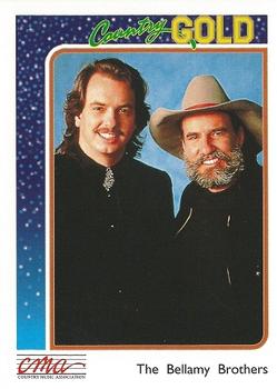 1992 Sterling Country Gold #33 The Bellamy Brothers Front