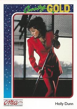 1992 Sterling Country Gold #35 Holly Dunn Front