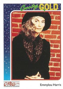 1992 Sterling Country Gold #57 Emmylou Harris Front