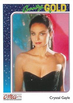 1992 Sterling Country Gold #61 Crystal Gayle Front