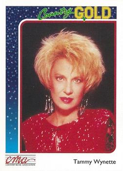 1992 Sterling Country Gold #63 Tammy Wynette Front