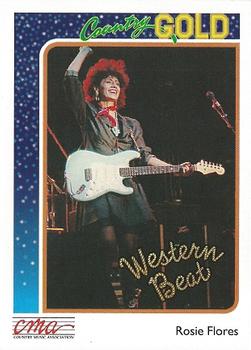 1992 Sterling Country Gold #91 Rosie Flores Front