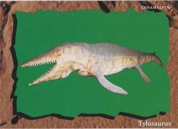 1992 Star Pics Dinamation Dino #21 Tylosaurus Front