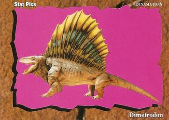 1992 Star Pics Dinamation Dino #8 Dimetrodon Front