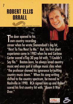 1993 Sterling Country Gold 2 #7 Robert Ellis Orrall Back