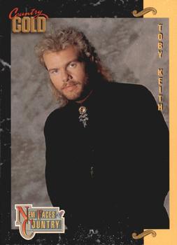 1993 Sterling Country Gold 2 #24 Toby Keith Front