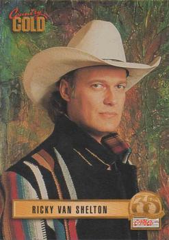 1993 Sterling Country Gold 2 #38 Ricky Van Shelton Front