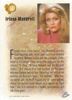 1993 Sterling Country Gold 2 #52 Irlene Mandrell Back