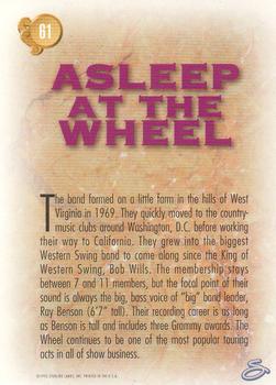 1993 Sterling Country Gold 2 #61 Asleep at the Wheel Back