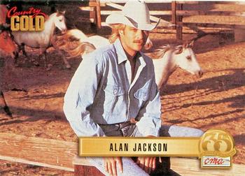 1993 Sterling Country Gold 2 #62 Alan Jackson Front