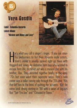 1993 Sterling Country Gold 2 #65 Vern Gosdin Back