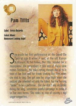 1993 Sterling Country Gold 2 #90 Pam Tillis Back
