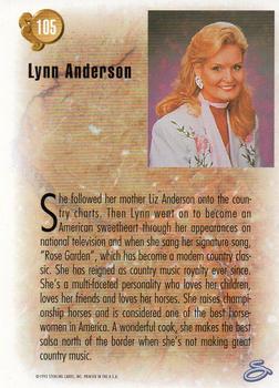 1993 Sterling Country Gold 2 #105 Lynn Anderson Back
