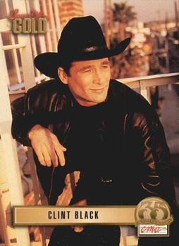 1993 Sterling Country Gold 2 #106 Clint Black Front