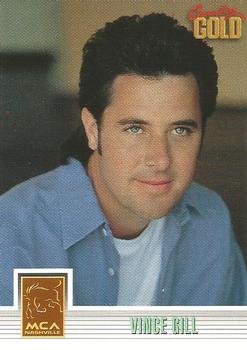1993 Sterling Country Gold 2 #128 Vince Gill Front