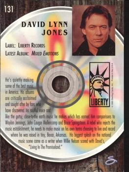 1993 Sterling Country Gold 2 #131 David Lynn Jones Back