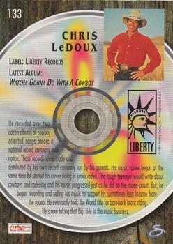 1993 Sterling Country Gold 2 #133 Chris LeDoux Back