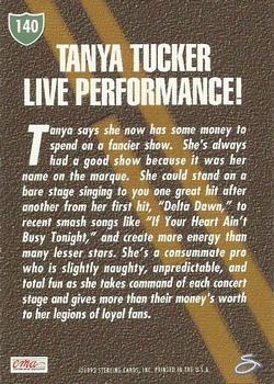 1993 Sterling Country Gold 2 #140 Tanya Tucker Back