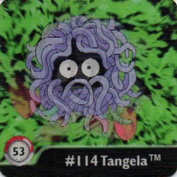 1999 ArtBox Pokemon Action Flipz Series One #53 #114 Tangela Front