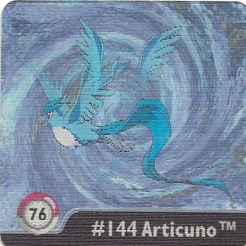 1999 ArtBox Pokemon Action Flipz Series One #76 #144 Articuno Front