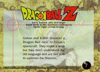 1999 ArtBox Dragon Ball Z Series 3 #7 Gohan and Krillin discover a Dragon Ball next Back