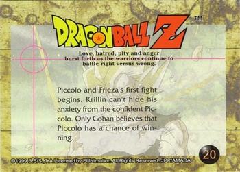 1999 ArtBox Dragon Ball Z Series 3 #20 Piccolo and Frieza's first fight begins. Kril Back