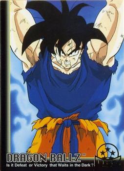 1999 ArtBox Dragon Ball Z Series 3 #37 Goku begins to make a Spirit Bomb while battl Front