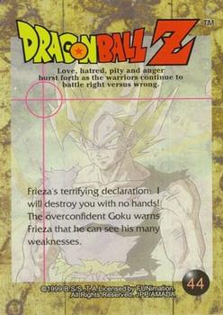 1999 ArtBox Dragon Ball Z Series 3 #44 Frieza's terrifying declaration: I will destr Back
