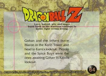 1999 ArtBox Dragon Ball Z Series 3 #64 Gohan and the others leave Maron in the Korin Back