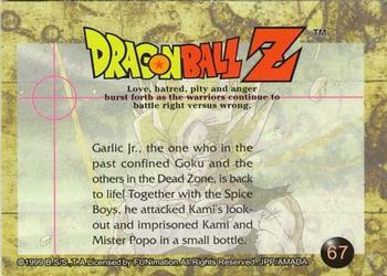 1999 ArtBox Dragon Ball Z Series 3 #67 Garlic Jr., the one who in the past confined Back