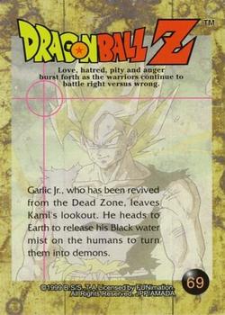 1999 ArtBox Dragon Ball Z Series 3 #69 Garlic Jr., who has been revived from the Dea Back