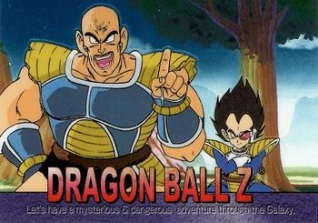 2000 ArtBox Dragon Ball Z Chromium #39 The sky darkens as the two Saiyans land on E Front