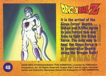 2000 ArtBox Dragon Ball Z Chromium #48 It is the arrival of the Ginyu Force! Vegeta Back