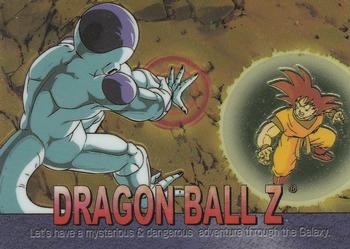 2000 ArtBox Dragon Ball Z Chromium #56 Gohan attacked with full power Thunder strik Front