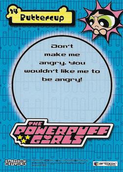 2000 ArtBox Powerpuff Girls 1 #14 Make me angry Back