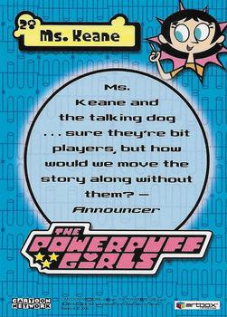 2000 ArtBox Powerpuff Girls 1 #28 Ms. Keane Back